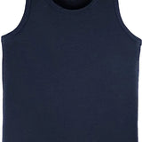 Girls' Soft Solid Cotton Blend Racerback Tank Top / 11-12 Years LILAX