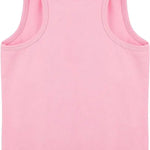 Girls' Soft Solid Cotton Blend Racerback Tank Top / 11-12 Years LILAX