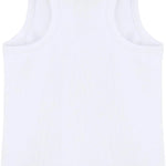 Girls' Soft Solid Cotton Blend Racerback Tank Top / 11-12 Years LILAX