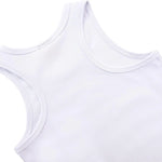 Girls' Soft Solid Cotton Blend Racerback Tank Top / 11-12 Years LILAX