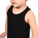 Girls' Soft Solid Cotton Blend Racerback Tank Top / 5 to 7 Years LILAX