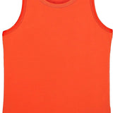 Girls' Soft Solid Cotton Blend Racerback Tank Top / 5 to 7 Years LILAX