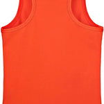 Girls' Soft Solid Cotton Blend Racerback Tank Top / 5 to 7 Years LILAX