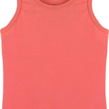 Girls cotton basic solid racerbank tanktop; best for baby girl clothes & christmas gift ideas