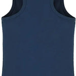 Girls cotton basic solid racerbank tanktop; best for baby girl clothes & christmas gift ideas