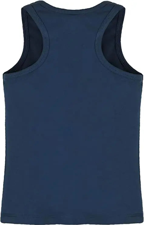 Girls cotton basic solid racerbank tanktop; best for baby girl clothes & christmas gift ideas