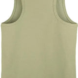 Girls cotton basic solid racerbank tanktop; best for baby girl clothes & christmas gift ideas