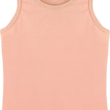 Girls cotton basic solid racerbank tanktop; best for baby girl clothes & christmas gift ideas