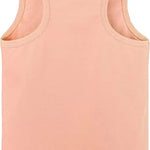 Girls cotton basic solid racerbank tanktop; best for baby girl clothes & christmas gift ideas