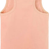 Girls cotton basic solid racerbank tanktop; best for baby girl clothes & christmas gift ideas