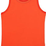 Girls' Soft Solid Cotton Blend Racerback Tank Top / 11-12 Years LILAX