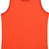 Girls' Soft Solid Cotton Blend Racerback Tank Top / 11-12 Years LILAX