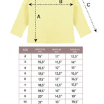 Girls' Basic Crewneck Long Sleeve Cotton T-Shirt / 11-12 Years LILAX