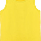 Girls' Soft Solid Cotton Blend Racerback Tank Top / 11-12 Years LILAX