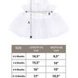 Enchanting Tulle Princess Tutu Bridal Ensemble with Coordinating Shoes and Headband LILAX