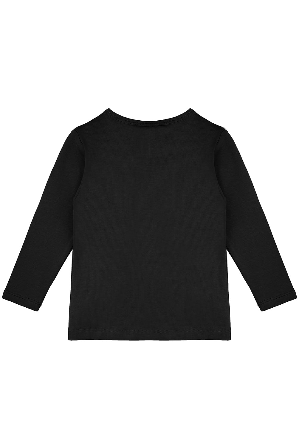 Girls' Basic Crewneck Long Sleeve Cotton T-Shirt / 8 to 10 Years LILAX