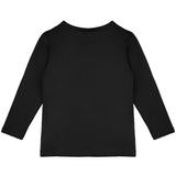 Girls' Basic Crewneck Long Sleeve Cotton T-Shirt / 8 to 10 Years LILAX