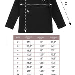 Girls' Basic Crewneck Long Sleeve Cotton T-Shirt / Toddler LILAX