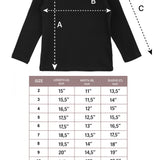 Girls' Basic Crewneck Long Sleeve Cotton T-Shirt / 8 to 10 Years LILAX