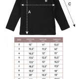 Girls' Basic Crewneck Long Sleeve Cotton T-Shirt / 11-12 Years LILAX