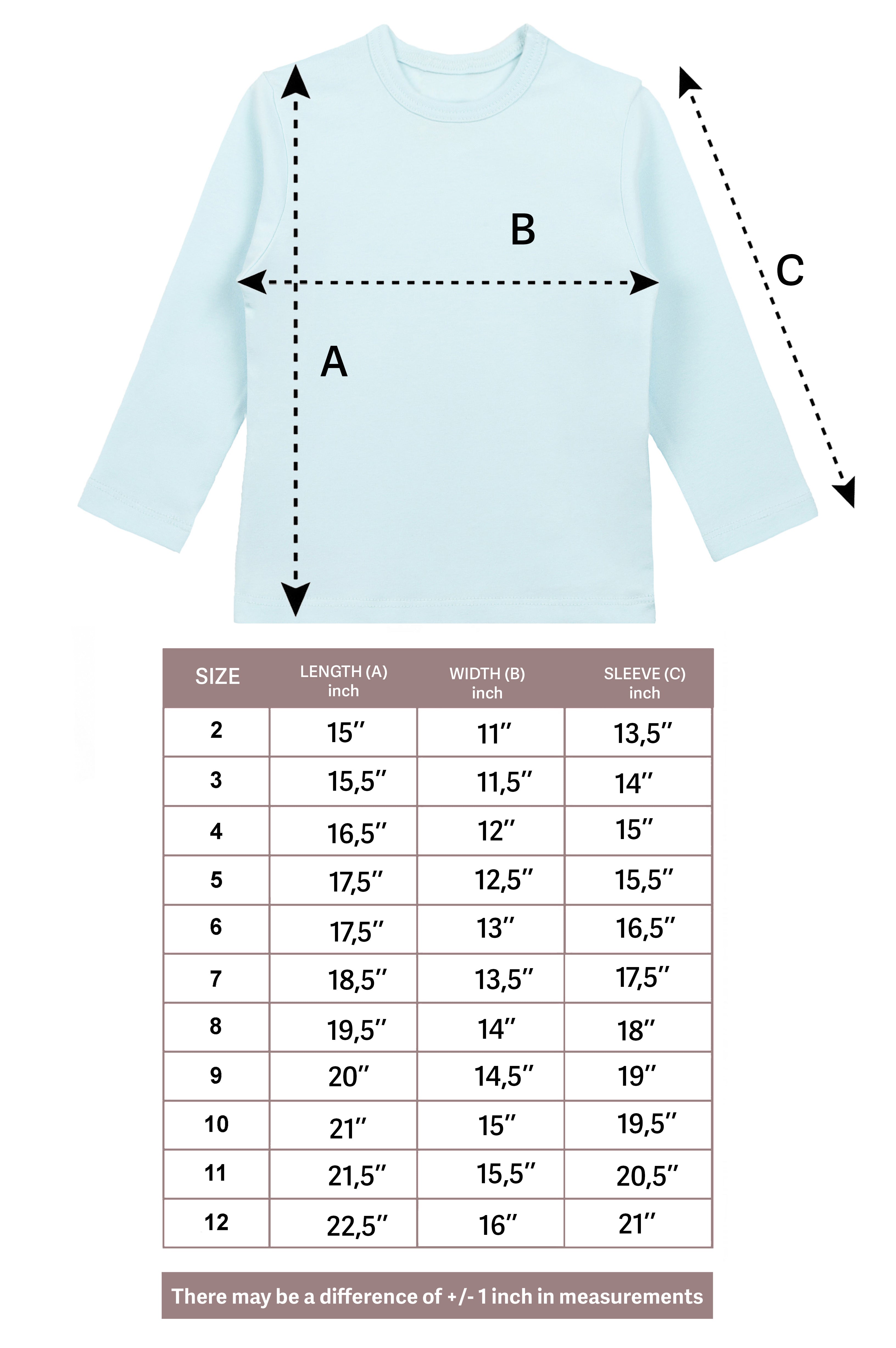 Girls' Basic Crewneck Long Sleeve Cotton T-Shirt / Toddler LILAX