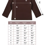 Girls' Basic Crewneck Long Sleeve Cotton T-Shirt / 11-12 Years LILAX