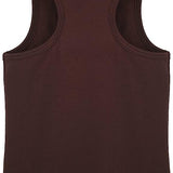 Girls' Soft Solid Cotton Blend Racerback Tank Top / 11-12 Years LILAX