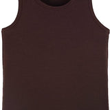 Girls' Soft Solid Cotton Blend Racerback Tank Top / 11-12 Years LILAX