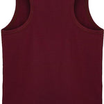 Girls' Soft Solid Cotton Blend Racerback Tank Top / 11-12 Years LILAX