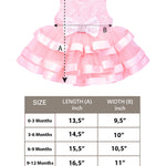 Charming Floral Lace Dress with Layered Tulle Tutu Gown Set for Girls LILAX