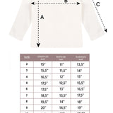 Girls' Basic Crewneck Long Sleeve Cotton T-Shirt / 11-12 Years LILAX