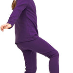 Long Sleeve Shirts and Leggings Set-T lilax