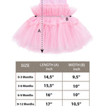 Enchanting Tulle Princess Tutu Bridal Ensemble with Coordinating Shoes and Headband LILAX