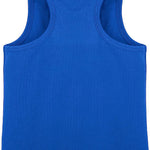 Girls' Soft Solid Cotton Blend Racerback Tank Top / 11-12 Years LILAX