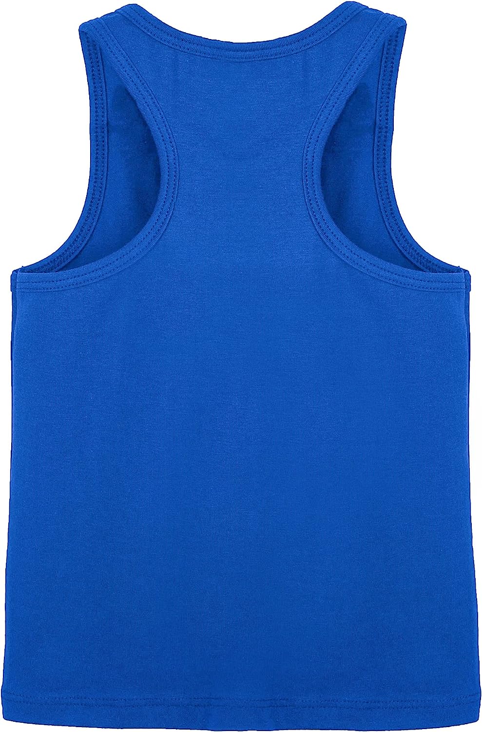 Girls' Soft Solid Cotton Blend Racerback Tank Top / 11-12 Years LILAX