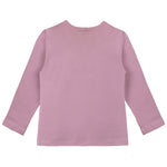 Girls' Basic Crewneck Long Sleeve Cotton T-Shirt / Toddler LILAX