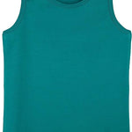 Girls' Soft Solid Cotton Blend Racerback Tank Top / 11-12 Years LILAX