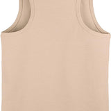 Girls' Soft Solid Cotton Blend Racerback Tank Top / 11-12 Years LILAX