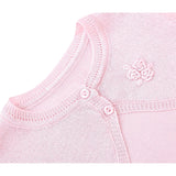 Baby Girls' Button-Up Cardigan Shrug - Long Sleeve Bolero Sweater LILAX