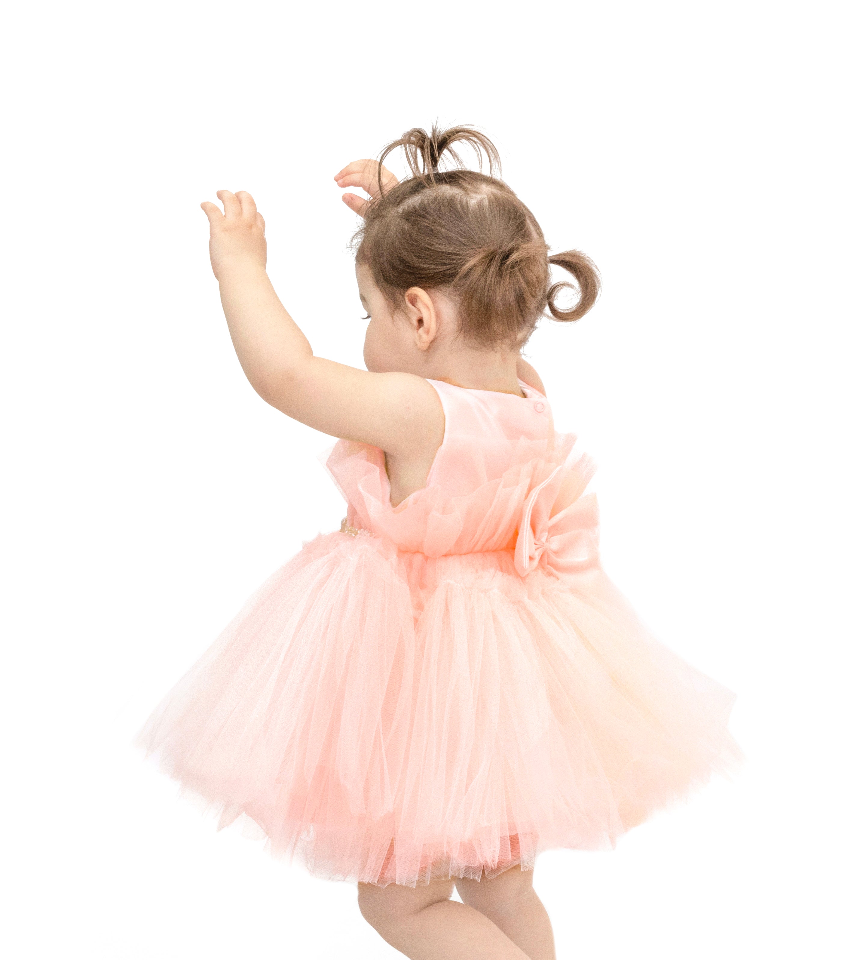 Enchanting Tulle Princess Tutu Bridal Ensemble with Coordinating Shoes and Headband LILAX