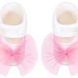 Enchanting Tulle Princess Tutu Bridal Ensemble with Coordinating Shoes and Headband LILAX