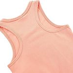 Girls' Soft Solid Cotton Blend Racerback Tank Top / 11-12 Years LILAX