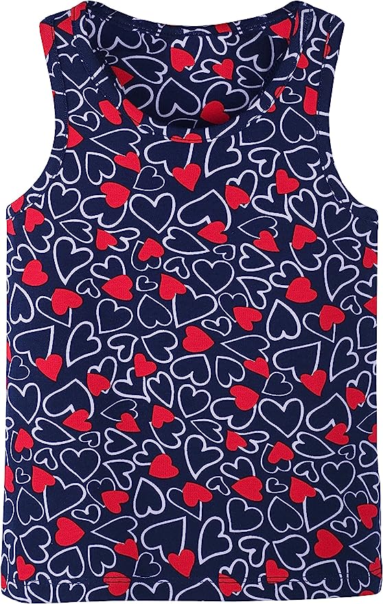 Girls' Soft Solid Cotton Blend Racerback Tank Top / 11-12 Years LILAX