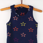 Girls' Soft Solid Cotton Blend Racerback Tank Top / 11-12 Years LILAX