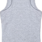 Girls' Soft Solid Cotton Blend Racerback Tank Top / 11-12 Years LILAX