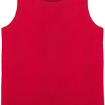 Girls' Soft Solid Cotton Blend Racerback Tank Top / 11-12 Years LILAX