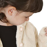 Cozy Girls' Hooded Jacket Faux Fur Winter Coat LILAX