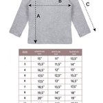 Girls' Basic Crewneck Long Sleeve Cotton T-Shirt / 11-12 Years LILAX