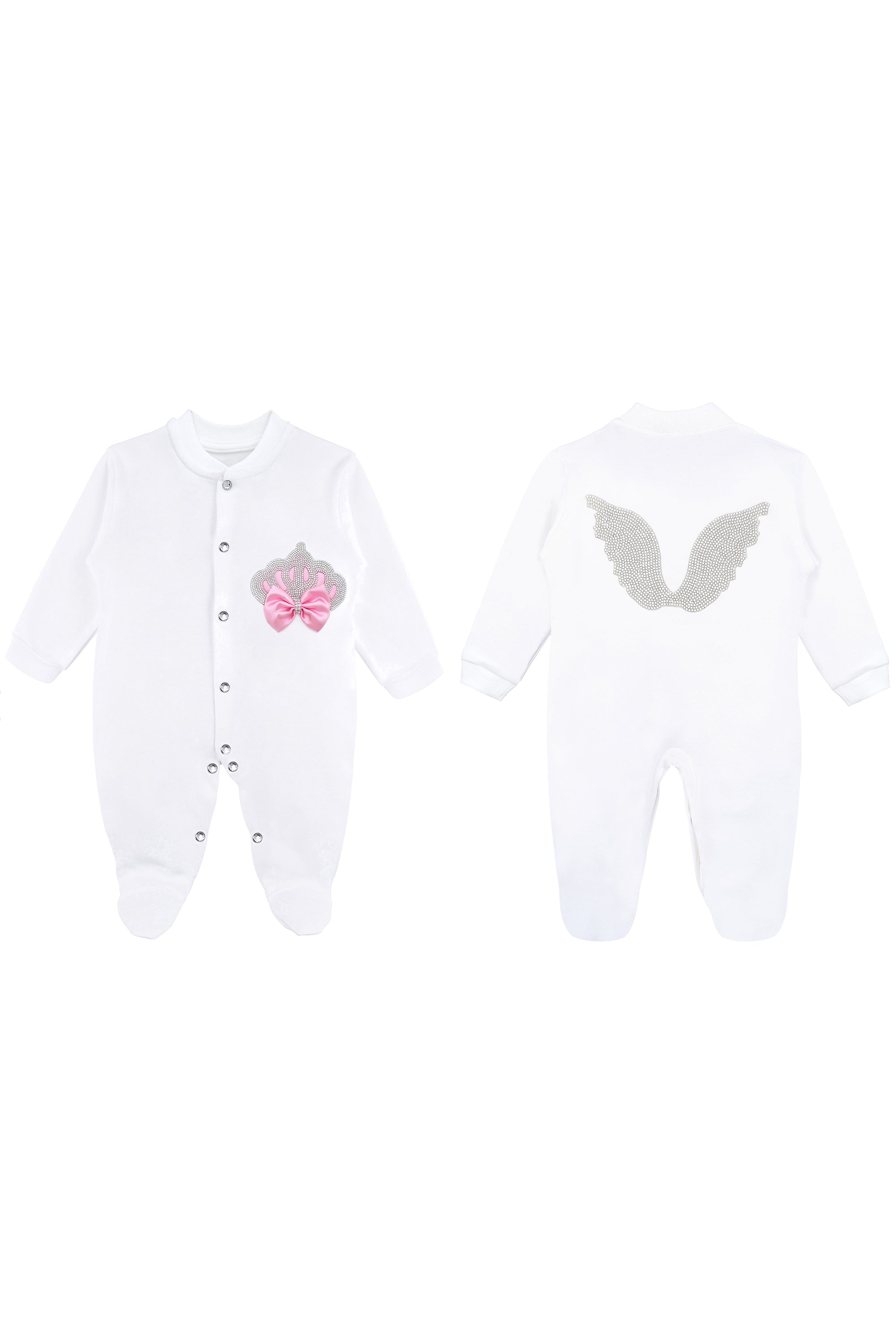 Baby Girls' Layette Set 4 Piece Gift Set for Newborns LILAX