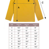 Girls' Basic Mock Turtleneck Long Sleeve Cotton Solid T-Shirt / 5 to 8 Years LILAX